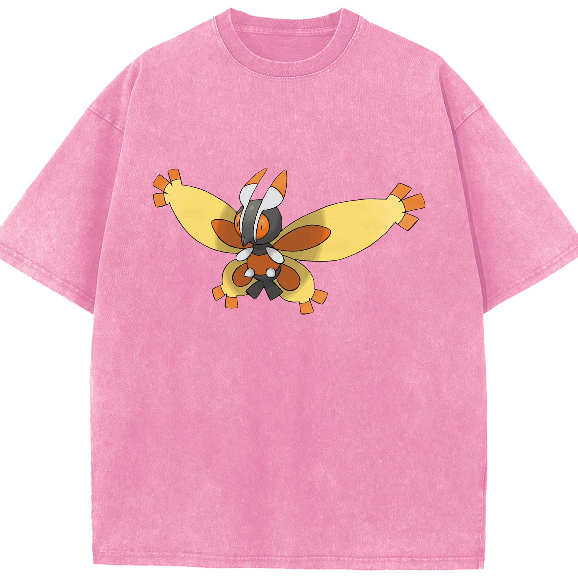 （画像用） ポケットモンスター Pokémon 綿100% ヴィンテージ風 半袖Tシャツ（フロントプリント）